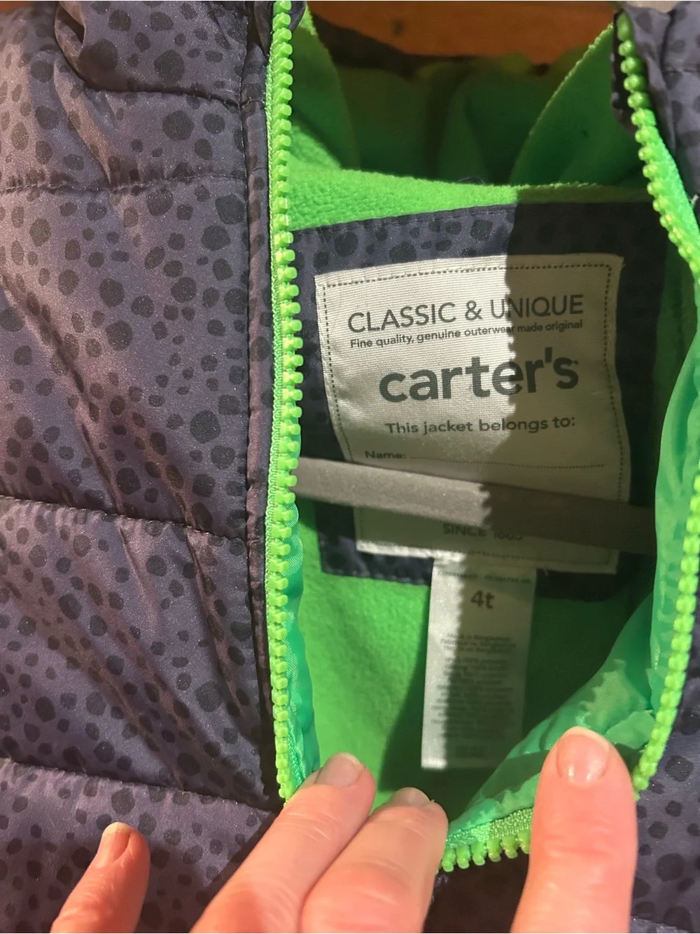 Carters Winter Coat